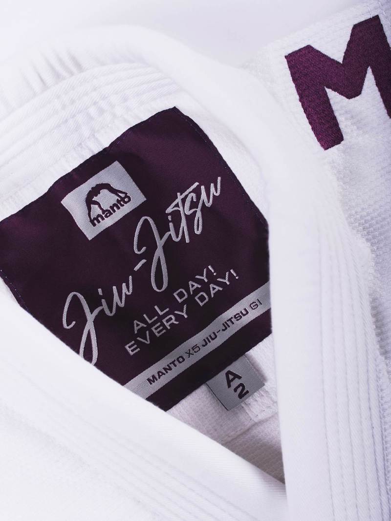 MANTO X5 BJJ Gi-White 